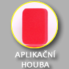 Aplikační houba červená
